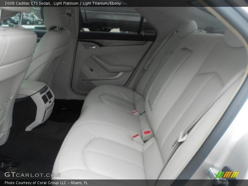 Light Platinum / Light Titanium/Ebony 2008 Cadillac CTS Sedan