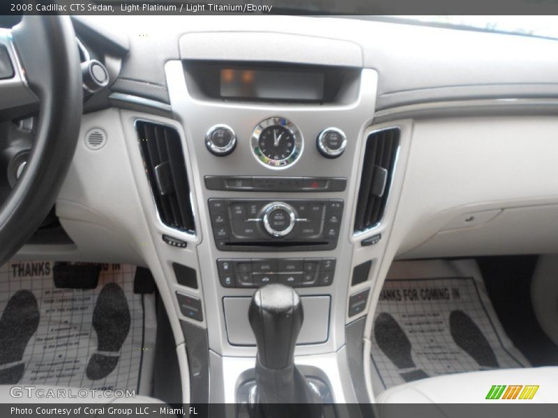 Light Platinum / Light Titanium/Ebony 2008 Cadillac CTS Sedan