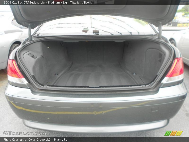Light Platinum / Light Titanium/Ebony 2008 Cadillac CTS Sedan