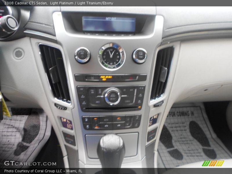 Light Platinum / Light Titanium/Ebony 2008 Cadillac CTS Sedan