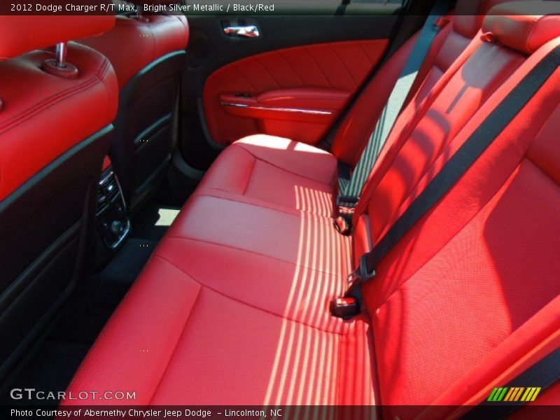 Rear Seat of 2012 Charger R/T Max