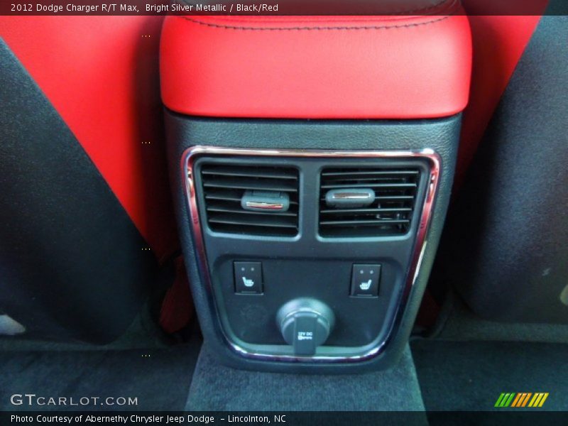 Bright Silver Metallic / Black/Red 2012 Dodge Charger R/T Max