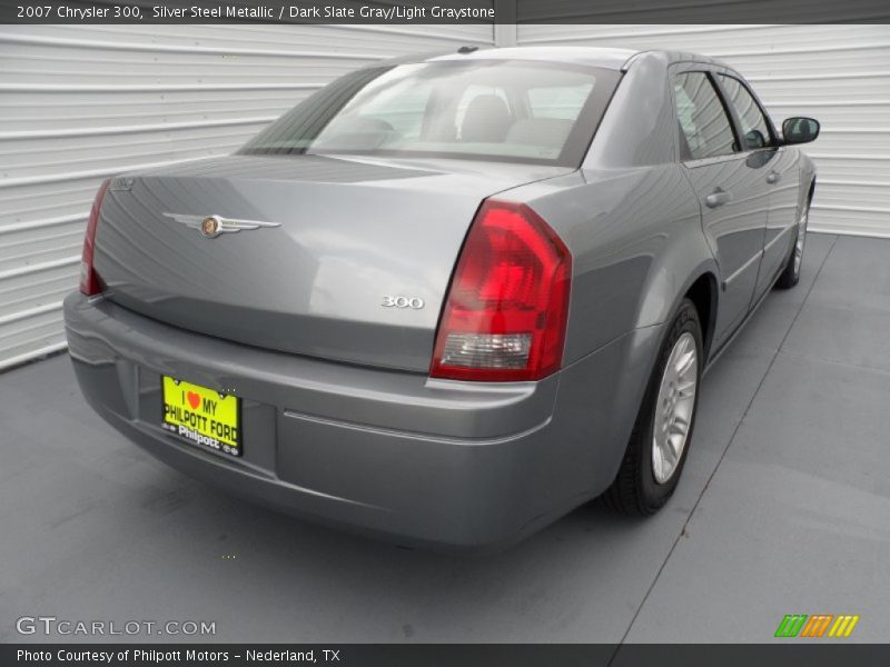 Silver Steel Metallic / Dark Slate Gray/Light Graystone 2007 Chrysler 300