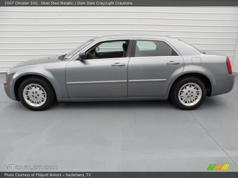 Silver Steel Metallic / Dark Slate Gray/Light Graystone 2007 Chrysler 300