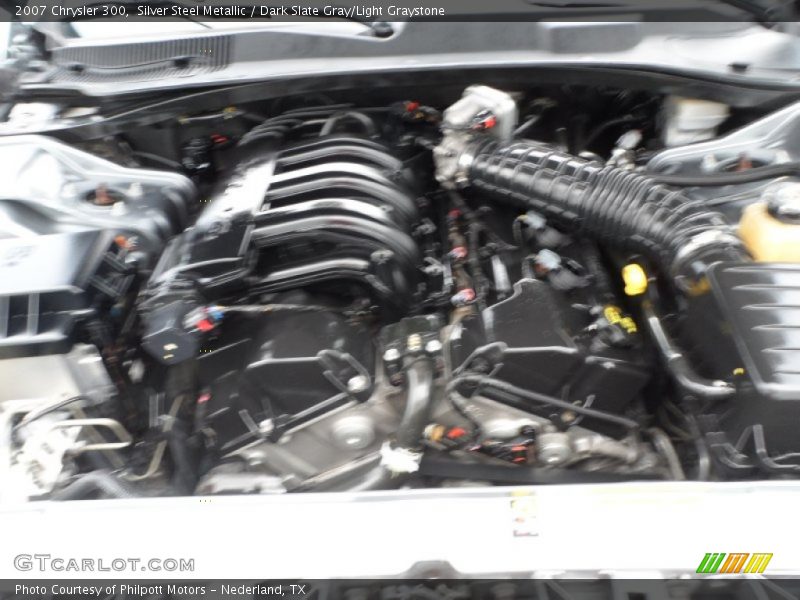 Silver Steel Metallic / Dark Slate Gray/Light Graystone 2007 Chrysler 300