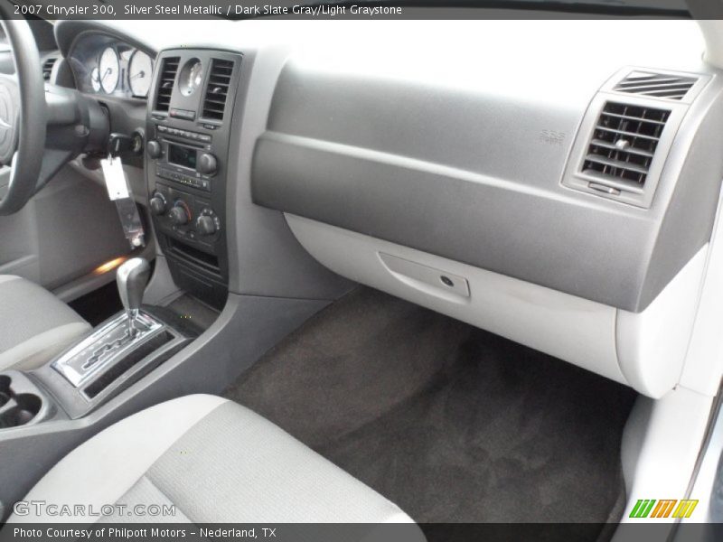 Silver Steel Metallic / Dark Slate Gray/Light Graystone 2007 Chrysler 300