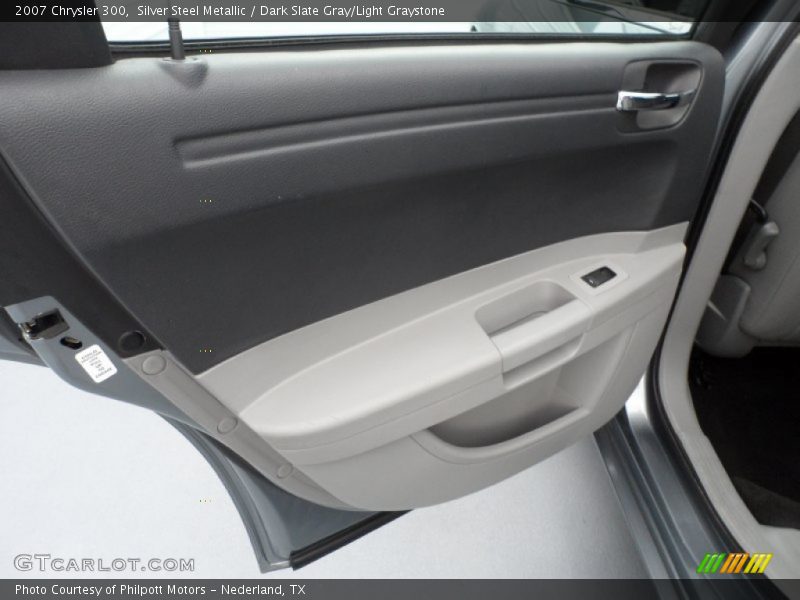 Silver Steel Metallic / Dark Slate Gray/Light Graystone 2007 Chrysler 300