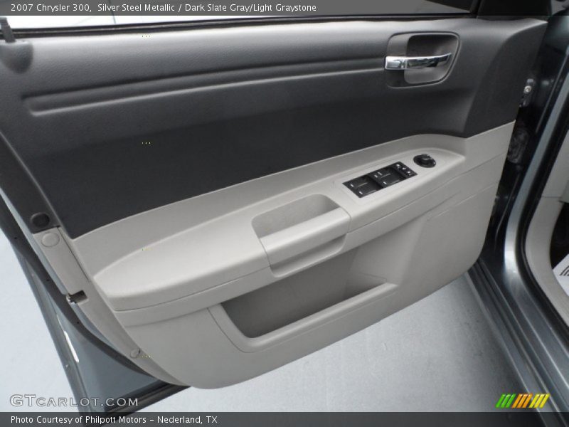 Silver Steel Metallic / Dark Slate Gray/Light Graystone 2007 Chrysler 300