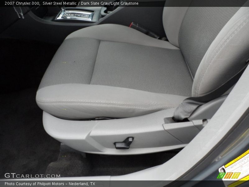 Silver Steel Metallic / Dark Slate Gray/Light Graystone 2007 Chrysler 300