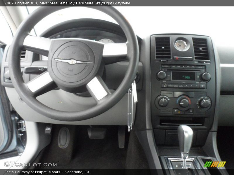 Silver Steel Metallic / Dark Slate Gray/Light Graystone 2007 Chrysler 300
