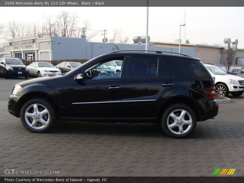 Black / Black 2008 Mercedes-Benz ML 320 CDI 4Matic