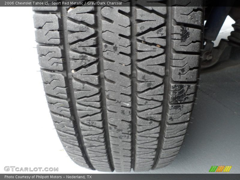 Sport Red Metallic / Gray/Dark Charcoal 2006 Chevrolet Tahoe LS