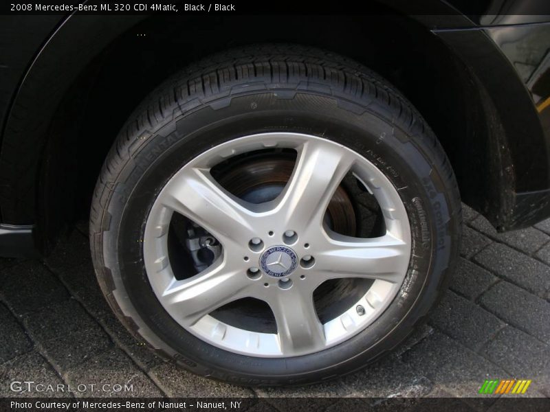 Black / Black 2008 Mercedes-Benz ML 320 CDI 4Matic