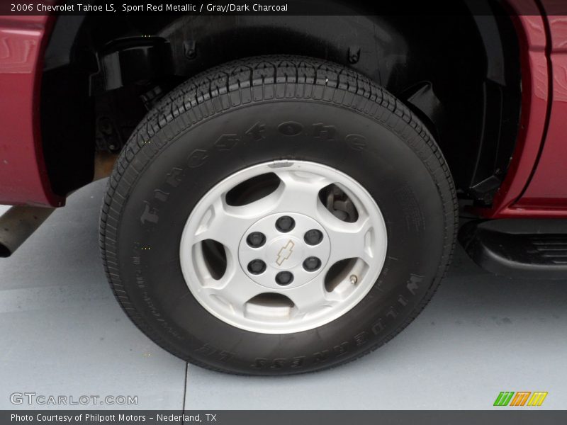 Sport Red Metallic / Gray/Dark Charcoal 2006 Chevrolet Tahoe LS