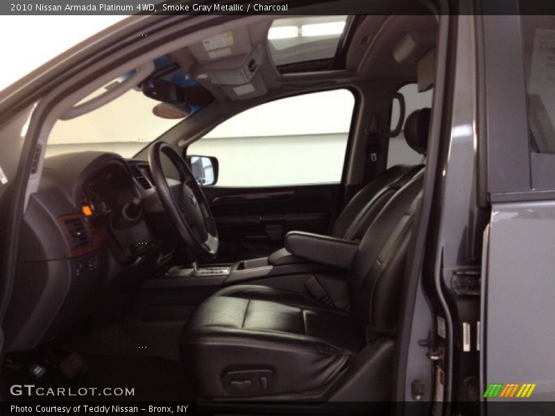 Smoke Gray Metallic / Charcoal 2010 Nissan Armada Platinum 4WD