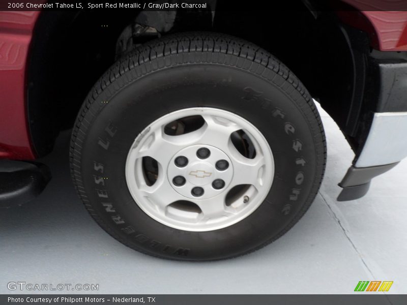 Sport Red Metallic / Gray/Dark Charcoal 2006 Chevrolet Tahoe LS