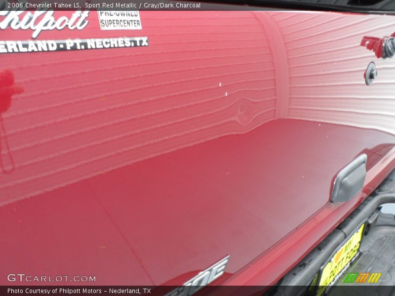 Sport Red Metallic / Gray/Dark Charcoal 2006 Chevrolet Tahoe LS