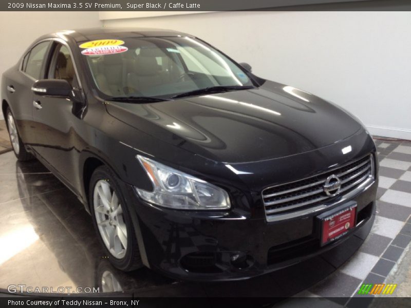 Super Black / Caffe Latte 2009 Nissan Maxima 3.5 SV Premium