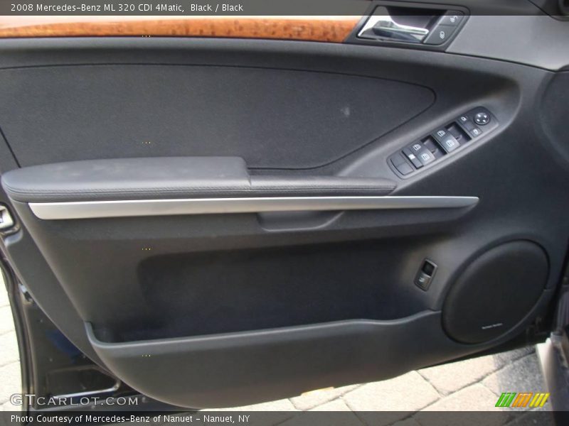 Black / Black 2008 Mercedes-Benz ML 320 CDI 4Matic