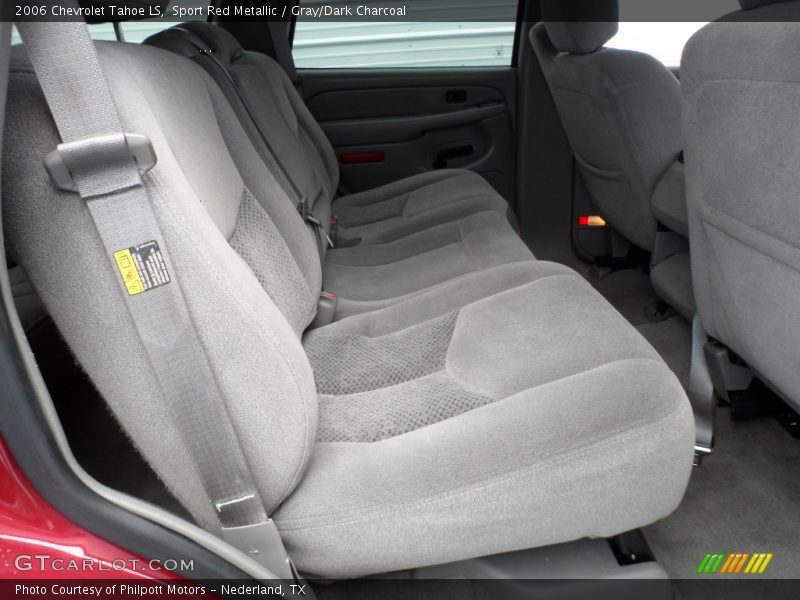 Sport Red Metallic / Gray/Dark Charcoal 2006 Chevrolet Tahoe LS