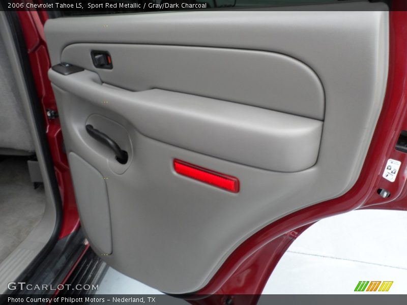 Sport Red Metallic / Gray/Dark Charcoal 2006 Chevrolet Tahoe LS