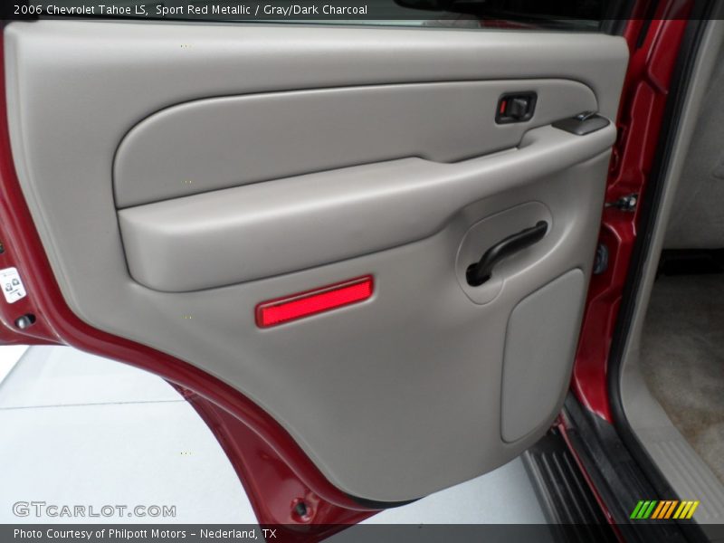 Sport Red Metallic / Gray/Dark Charcoal 2006 Chevrolet Tahoe LS