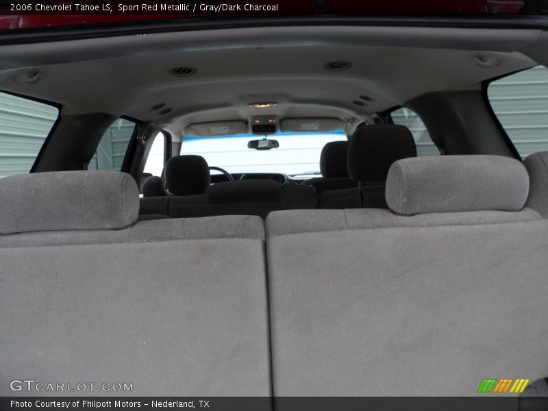 Sport Red Metallic / Gray/Dark Charcoal 2006 Chevrolet Tahoe LS