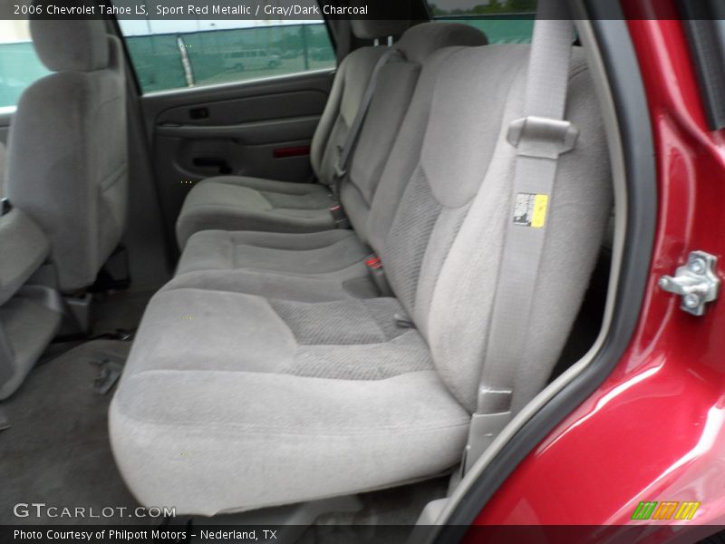 Sport Red Metallic / Gray/Dark Charcoal 2006 Chevrolet Tahoe LS