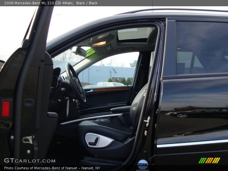 Black / Black 2008 Mercedes-Benz ML 320 CDI 4Matic