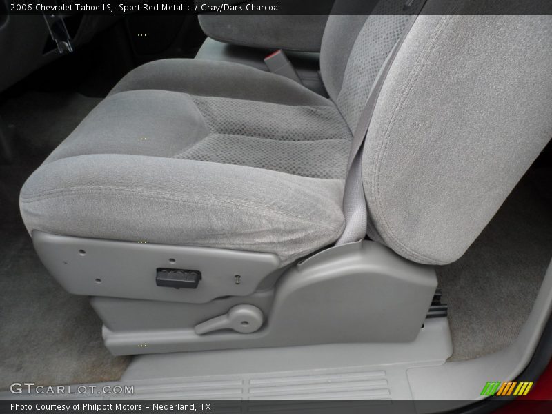 Sport Red Metallic / Gray/Dark Charcoal 2006 Chevrolet Tahoe LS