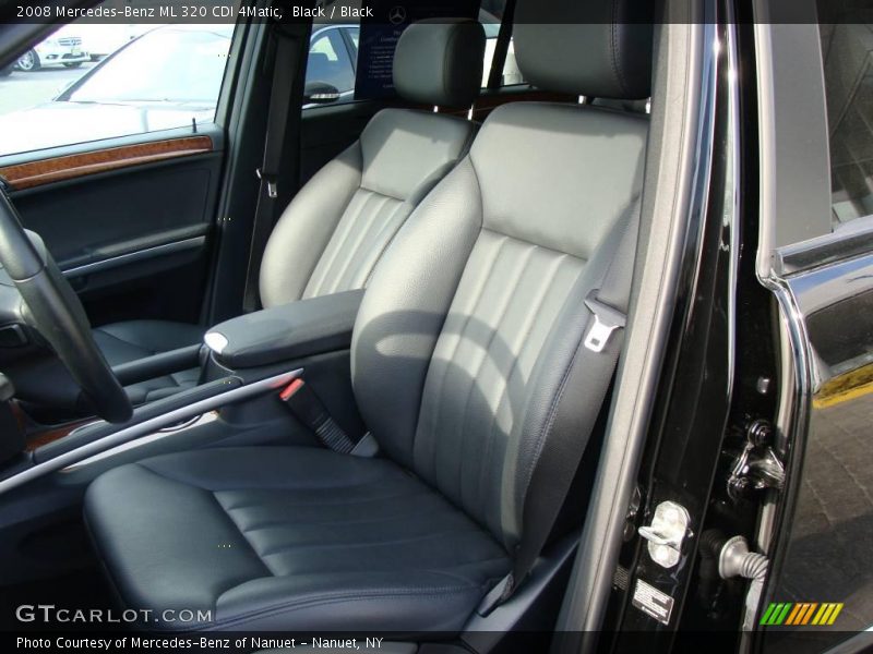 Black / Black 2008 Mercedes-Benz ML 320 CDI 4Matic