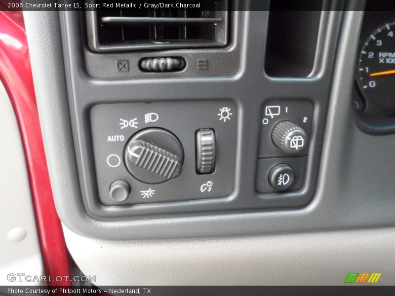 Sport Red Metallic / Gray/Dark Charcoal 2006 Chevrolet Tahoe LS