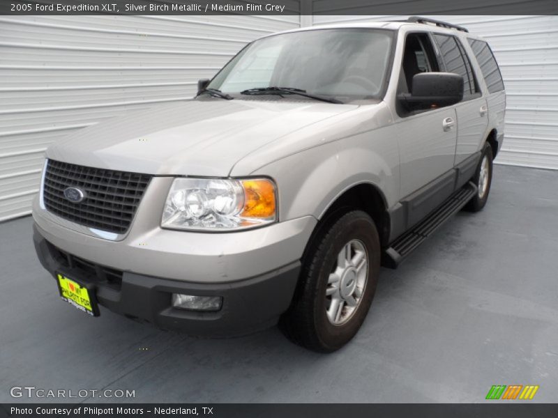 Silver Birch Metallic / Medium Flint Grey 2005 Ford Expedition XLT