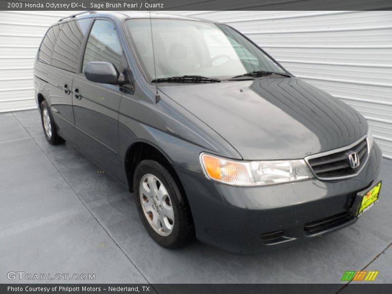Sage Brush Pearl / Quartz 2003 Honda Odyssey EX-L