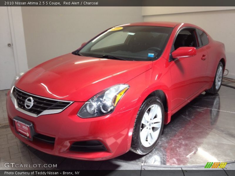 Red Alert / Charcoal 2010 Nissan Altima 2.5 S Coupe