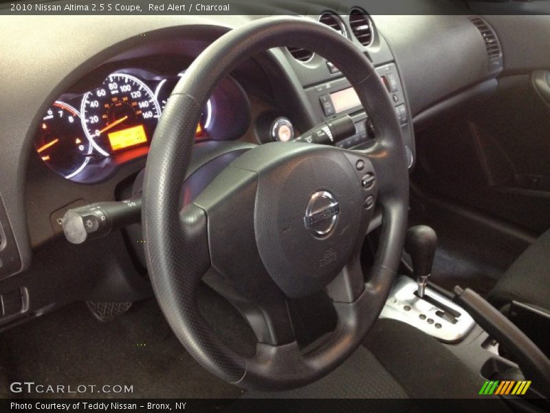 Red Alert / Charcoal 2010 Nissan Altima 2.5 S Coupe