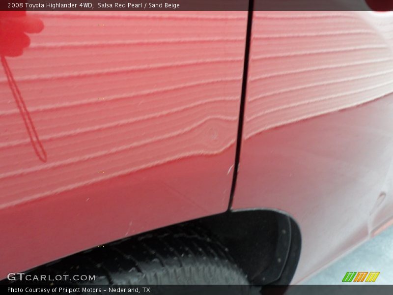 Salsa Red Pearl / Sand Beige 2008 Toyota Highlander 4WD