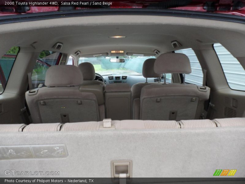 Salsa Red Pearl / Sand Beige 2008 Toyota Highlander 4WD