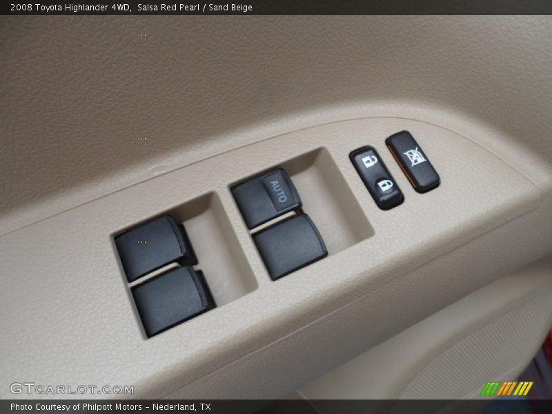 Salsa Red Pearl / Sand Beige 2008 Toyota Highlander 4WD