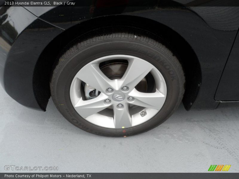 Black / Gray 2013 Hyundai Elantra GLS