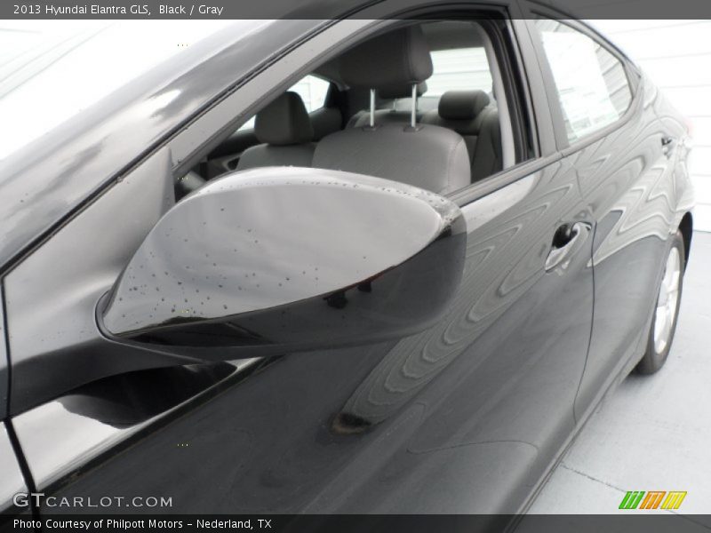 Black / Gray 2013 Hyundai Elantra GLS