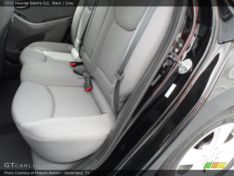 Black / Gray 2013 Hyundai Elantra GLS