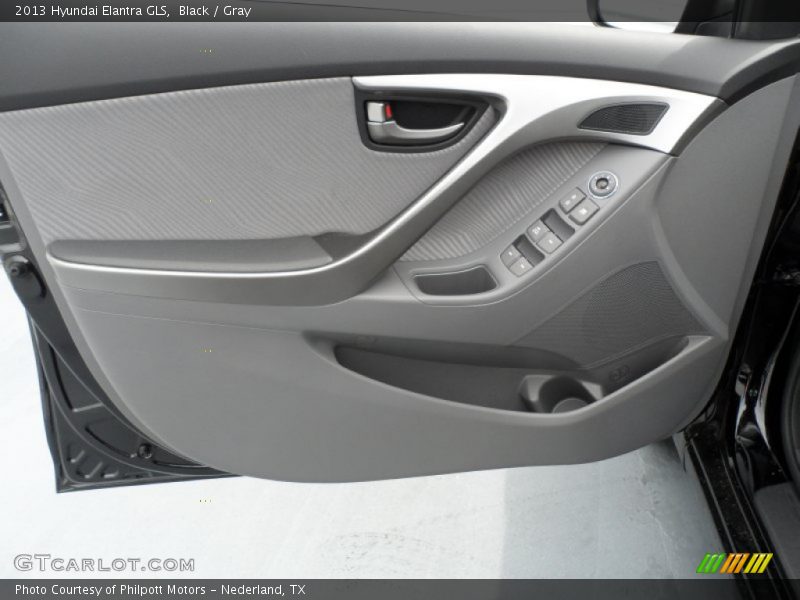 Black / Gray 2013 Hyundai Elantra GLS