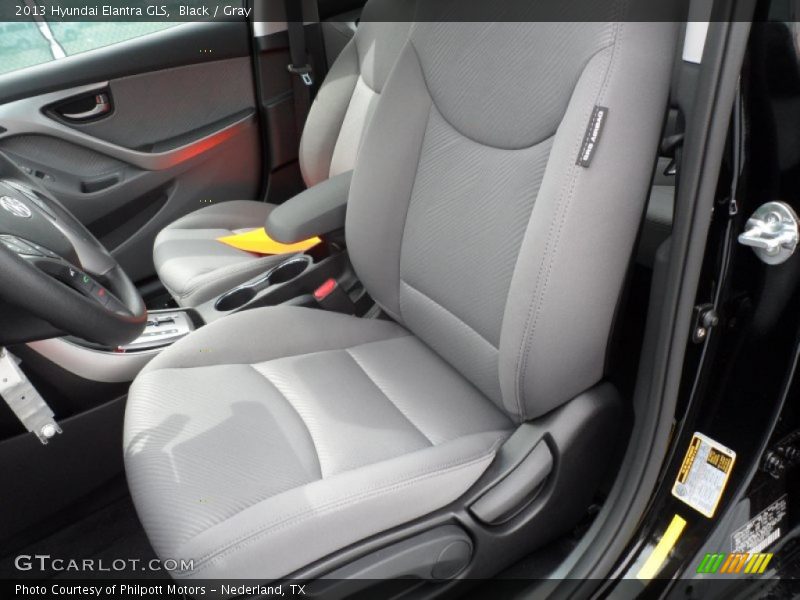 Black / Gray 2013 Hyundai Elantra GLS