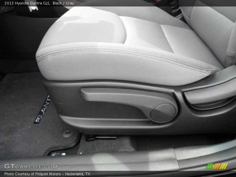 Black / Gray 2013 Hyundai Elantra GLS