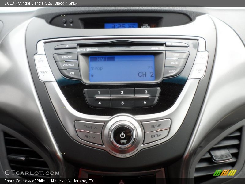 Black / Gray 2013 Hyundai Elantra GLS