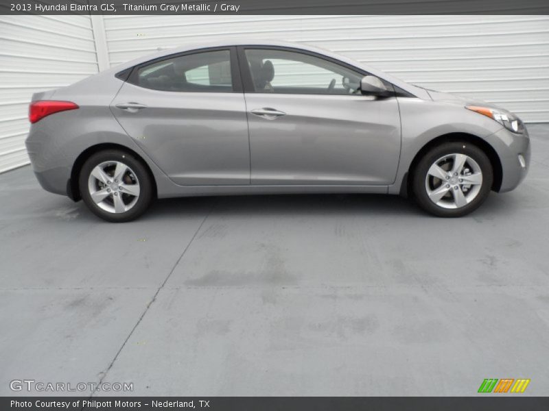 Titanium Gray Metallic / Gray 2013 Hyundai Elantra GLS
