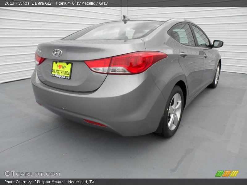 Titanium Gray Metallic / Gray 2013 Hyundai Elantra GLS