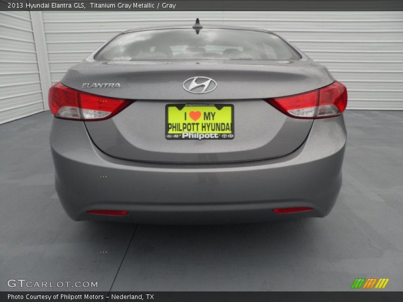 Titanium Gray Metallic / Gray 2013 Hyundai Elantra GLS