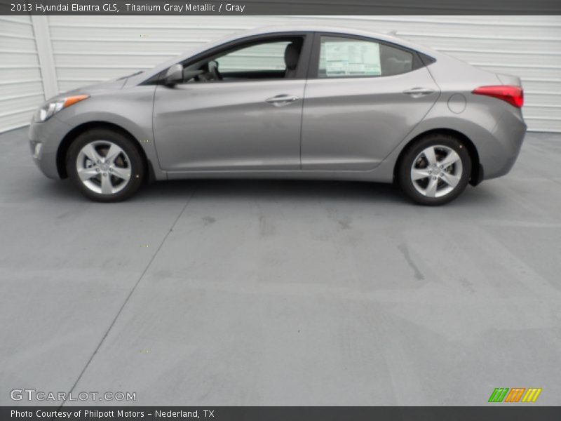 Titanium Gray Metallic / Gray 2013 Hyundai Elantra GLS